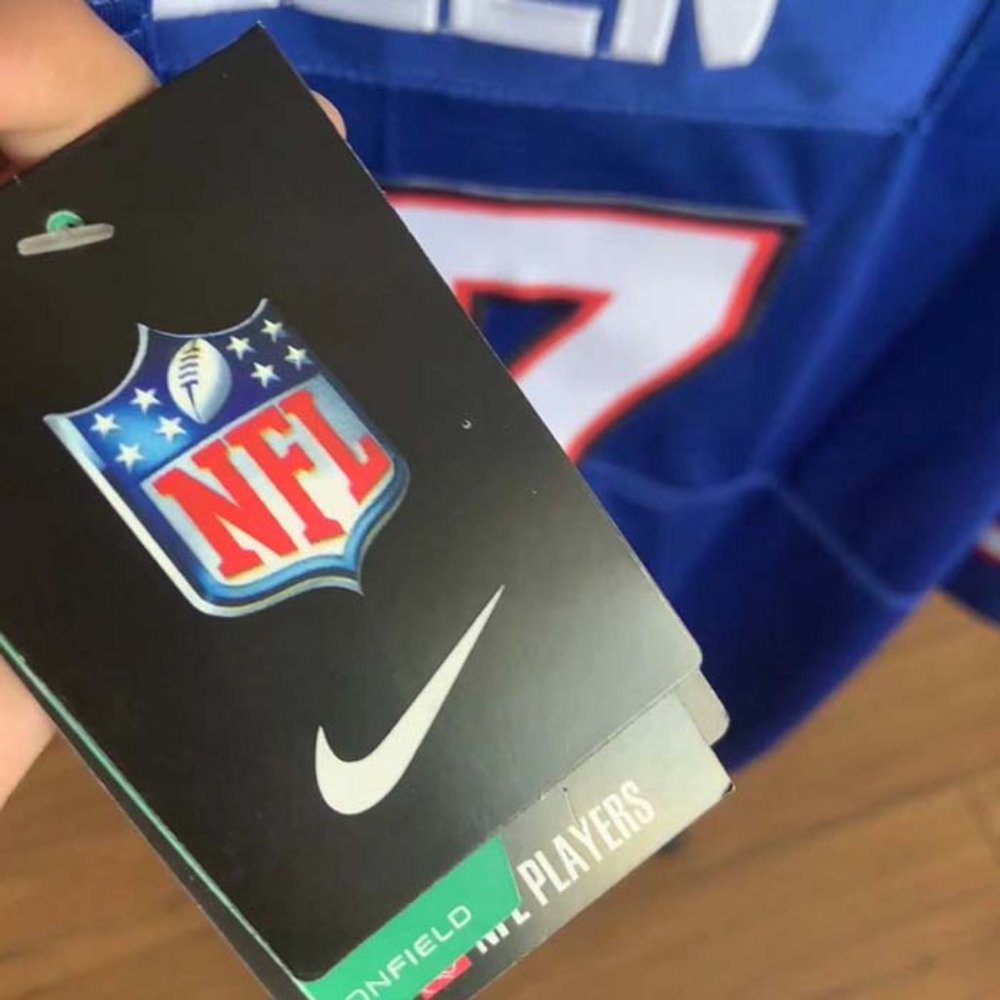 Nike Mens Buffalo Bills Josh Allen #17 Royal Blue Jersey - Picture 3 of 11